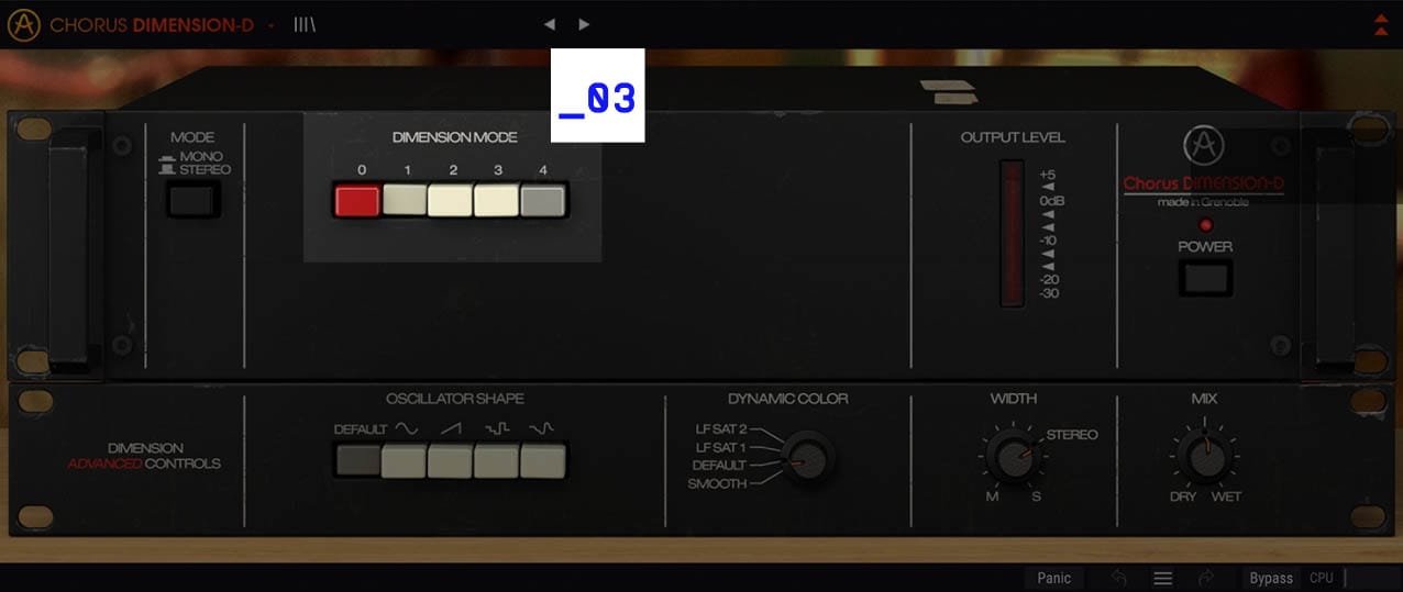 Plugin modes
